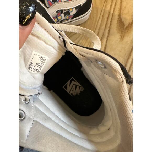 Vans Filmore Butterfly High Top, Checkerboard skate shoe, womens size 6 - Picture 6 of 7